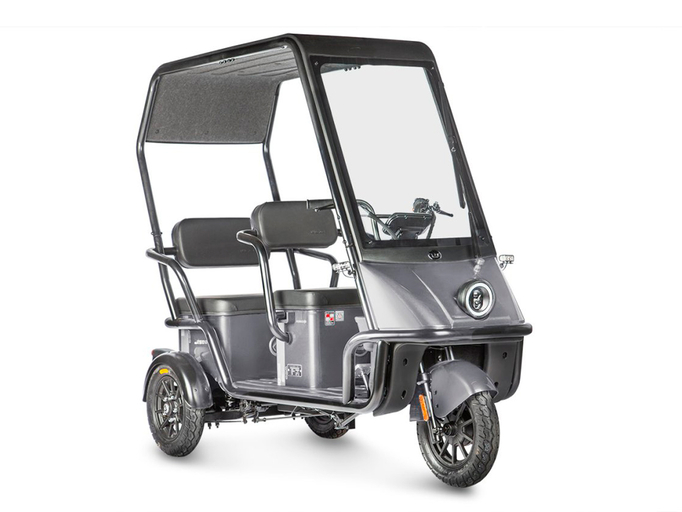 Электротрицикл Wanshida NIPLA 500 60V 1000Вт (серый)